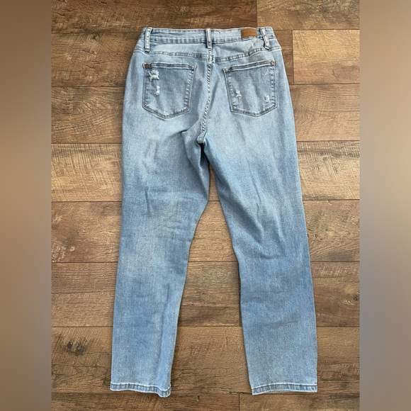 Judy Blue Distressed Boyfriend Fit Jeans Women’s 9/29 - Picture 2 of 7